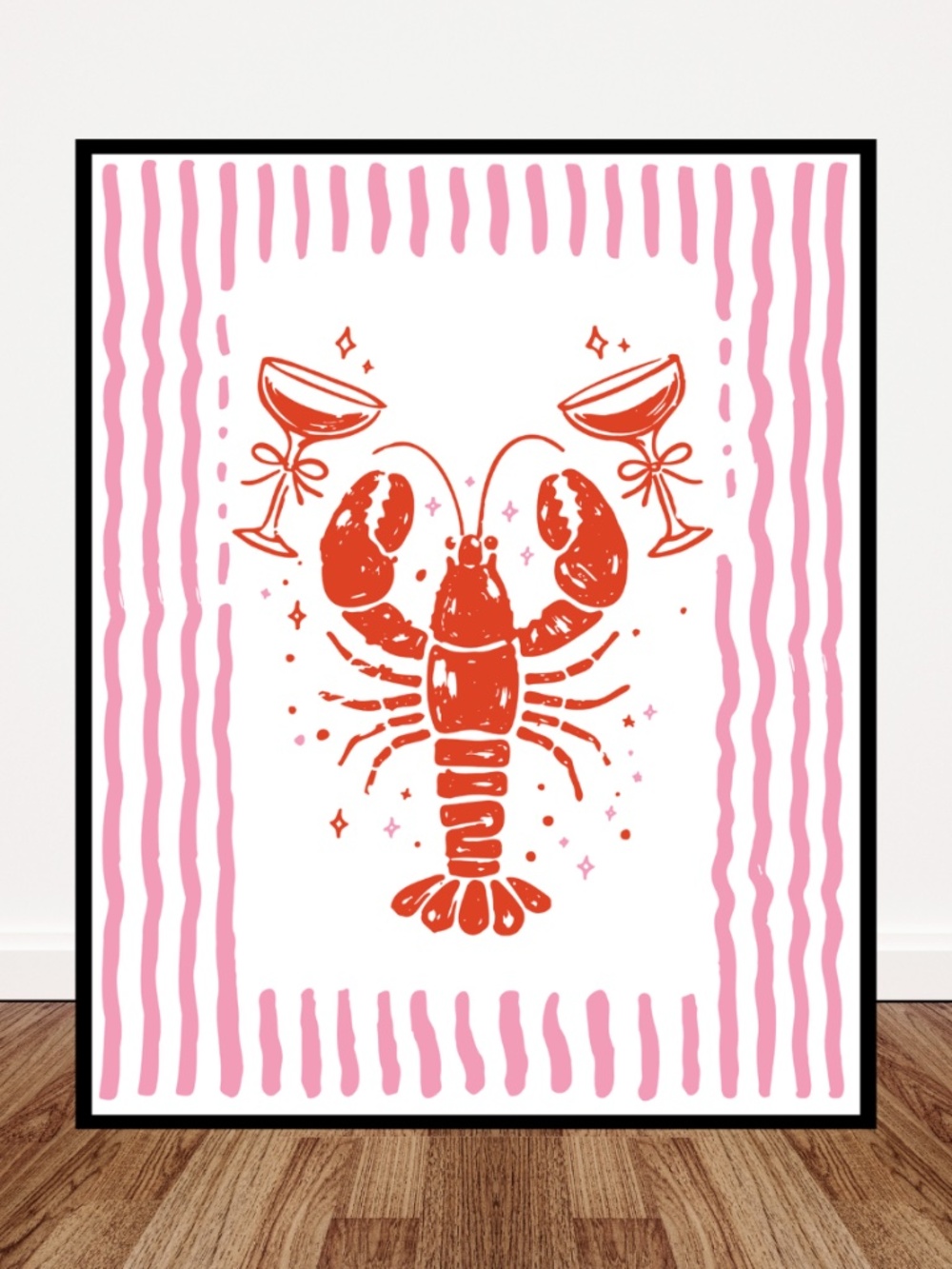 Lobster Wall Art Print